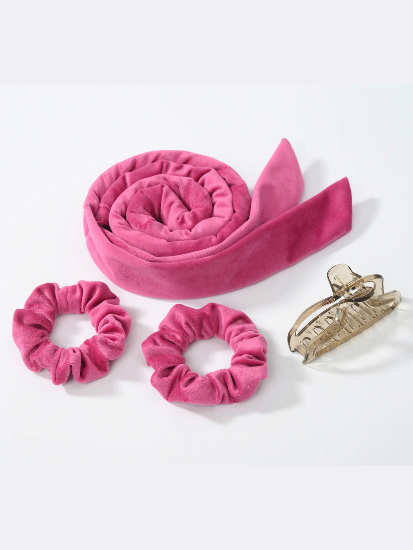 Bigoudis en velours / ruban à boucler sans chaleur