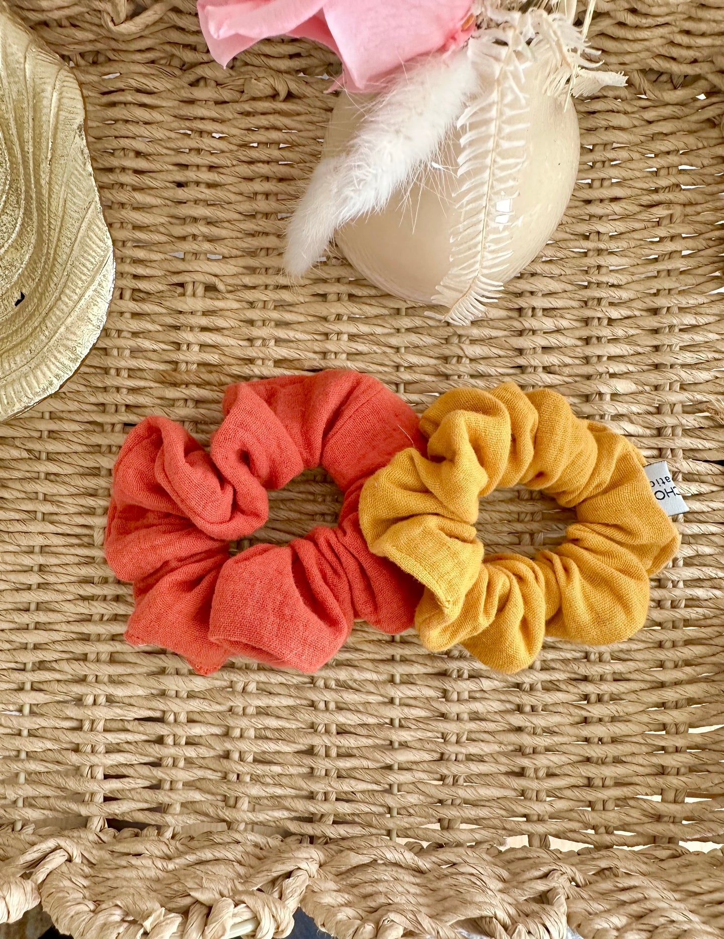 Chouchou en gaze de coton bio