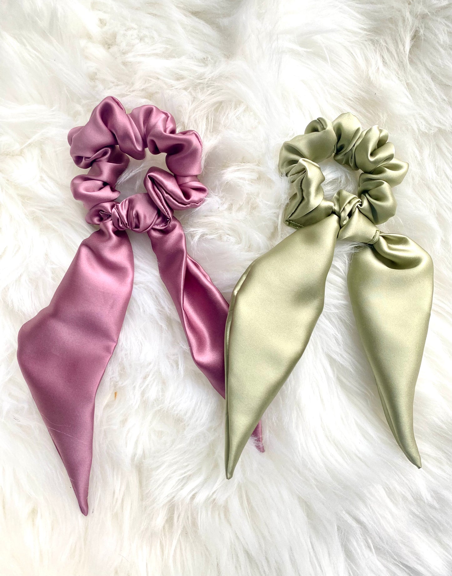 Foulchie détachable / chouchou + bandeau