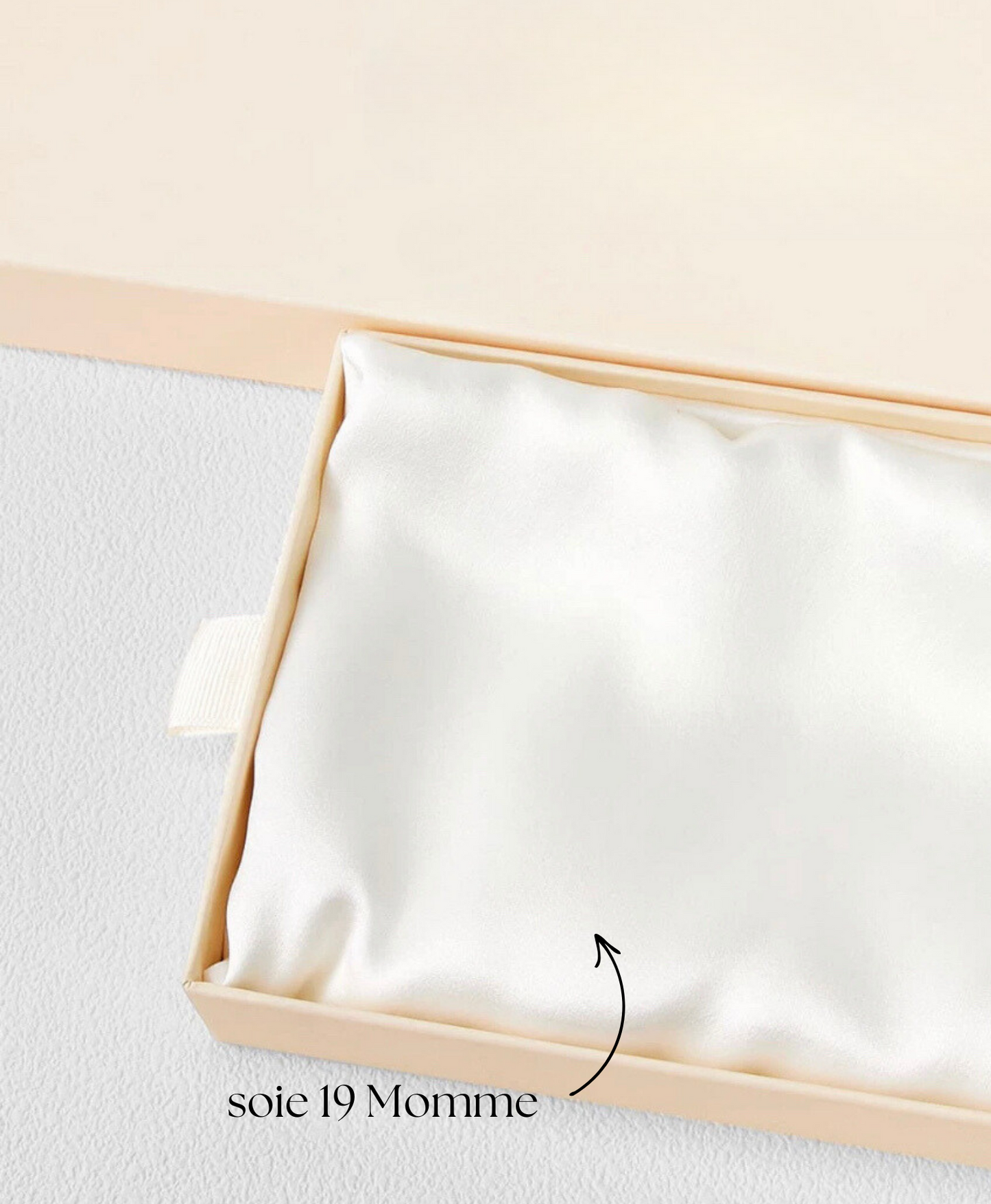 Taie d’oreiller en soie de mûrier / coffret de taie d’oreiller en soie 19 Momme