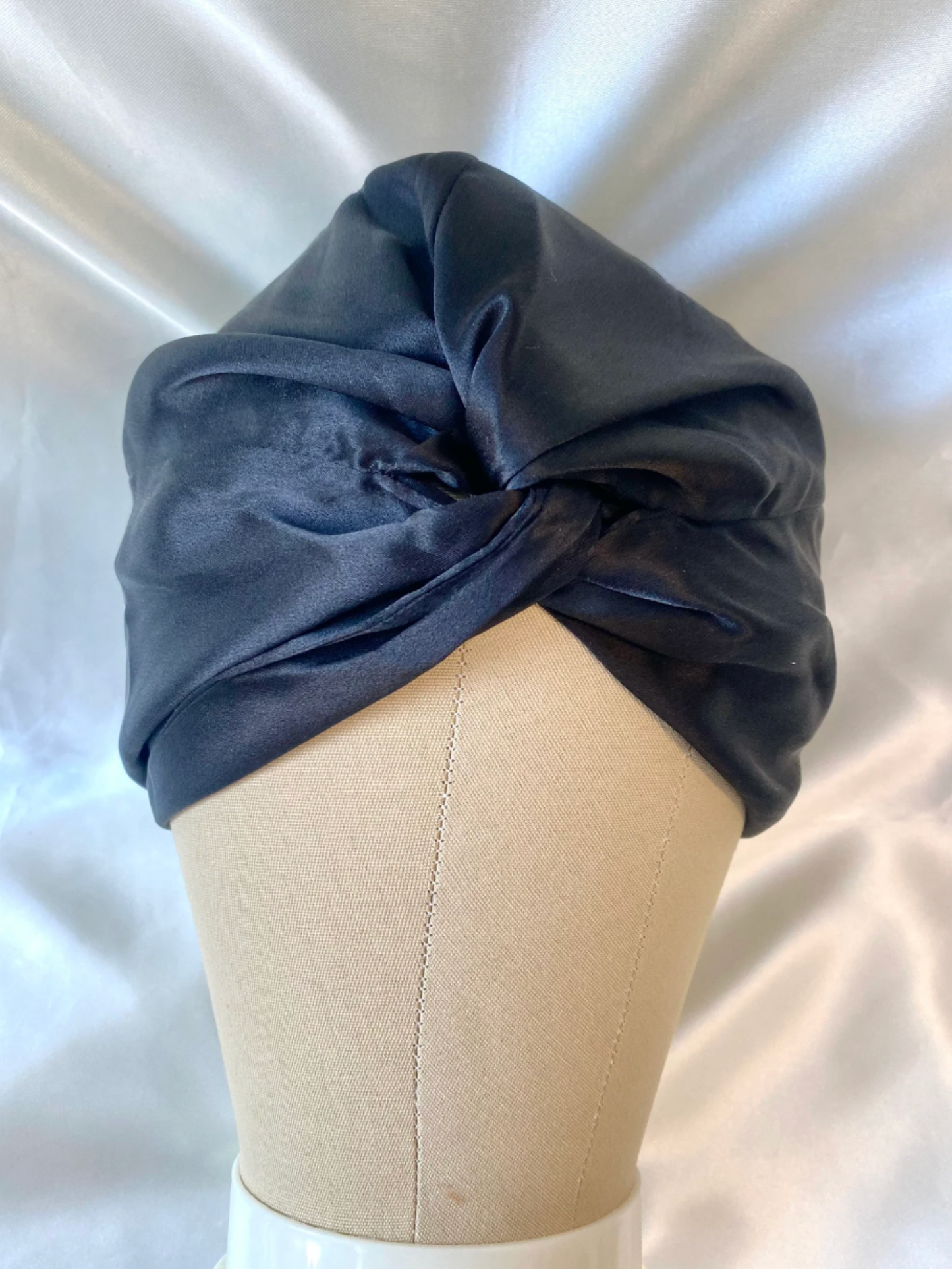 Turban en soie de mûrier