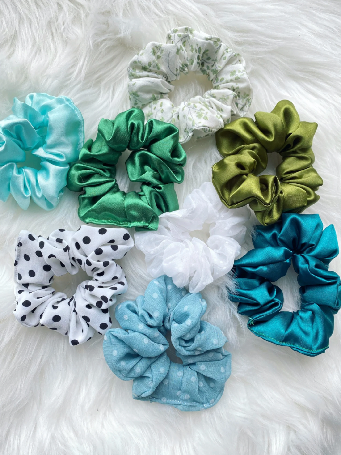 Chouchou en satin haut de gamme