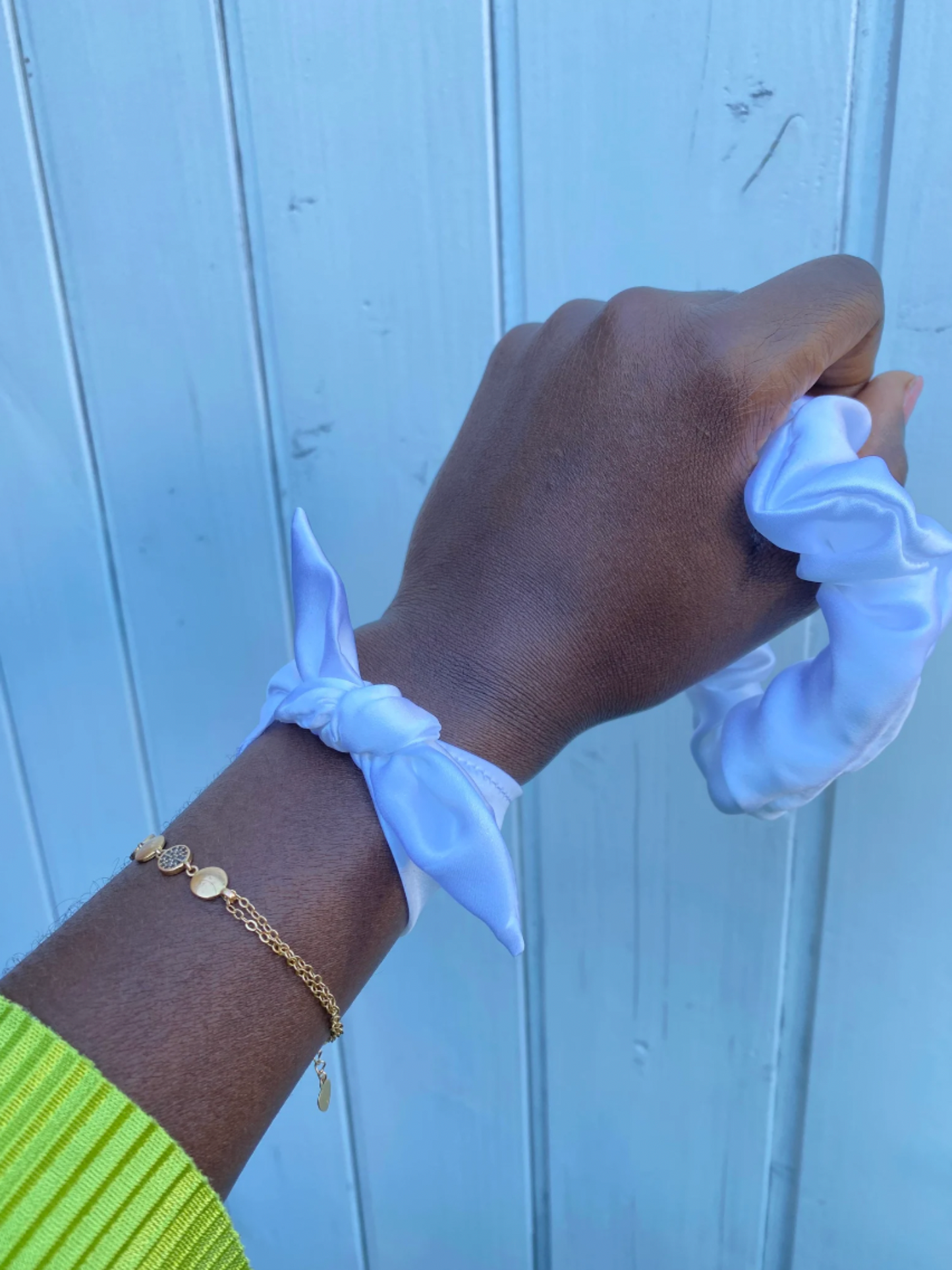 Foulchie détachable en satin