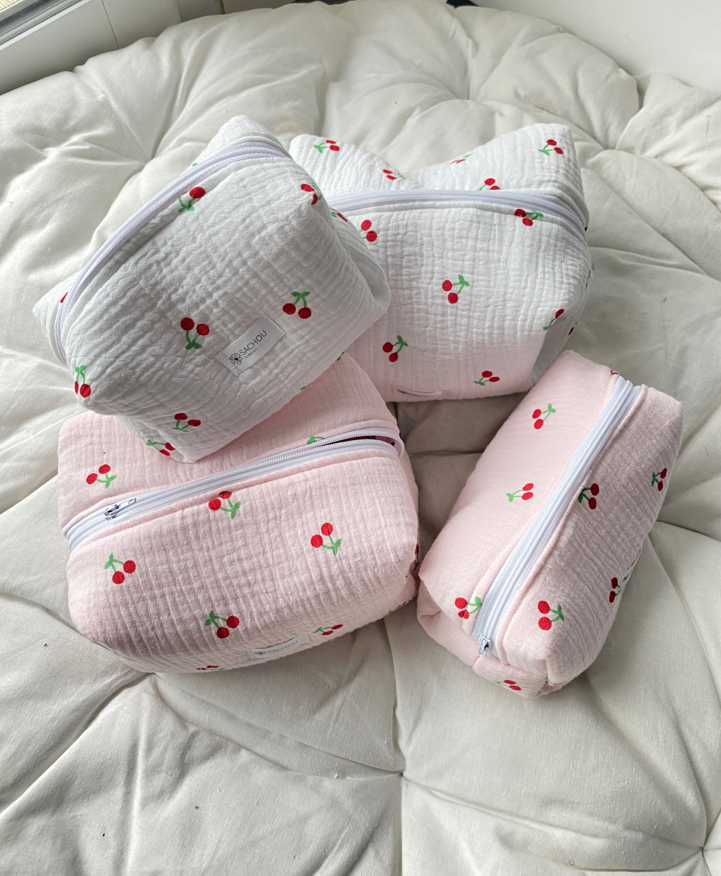 Trousse de toilette cerises 🍒